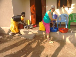 Chore time for the ladies!!!